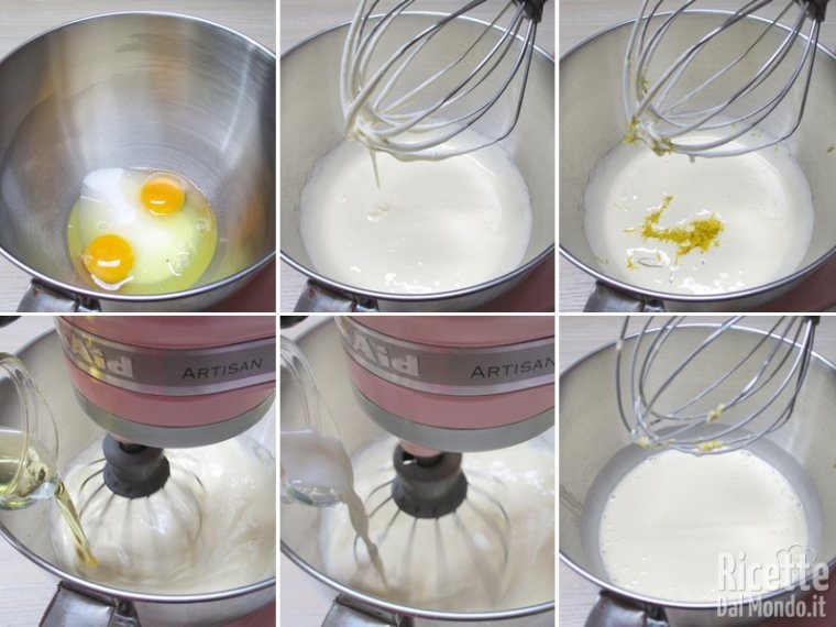 Lavorare gli ingredienti liquidi