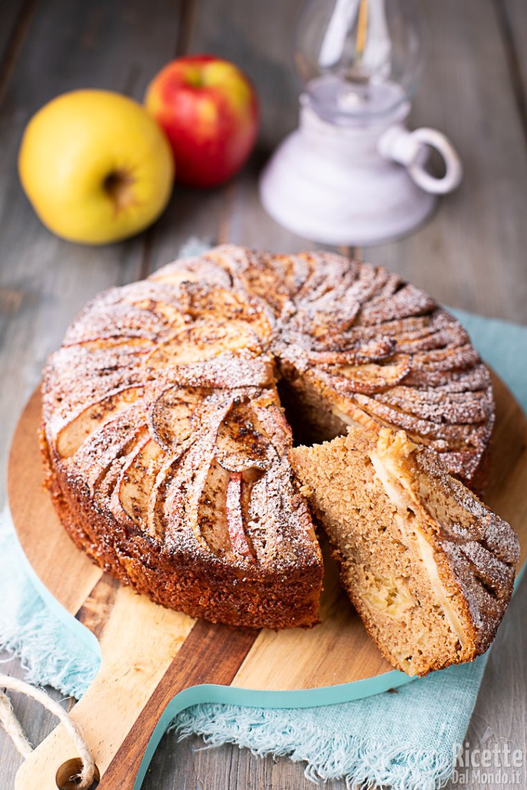 Ricetta torta di mele integrale