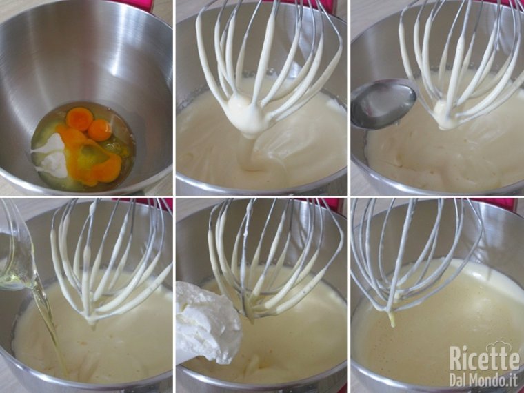 Lavorare gli ingredienti liquidi