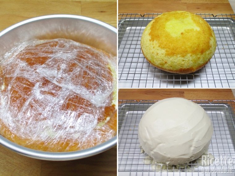 Far raffreddare e decorare la torta