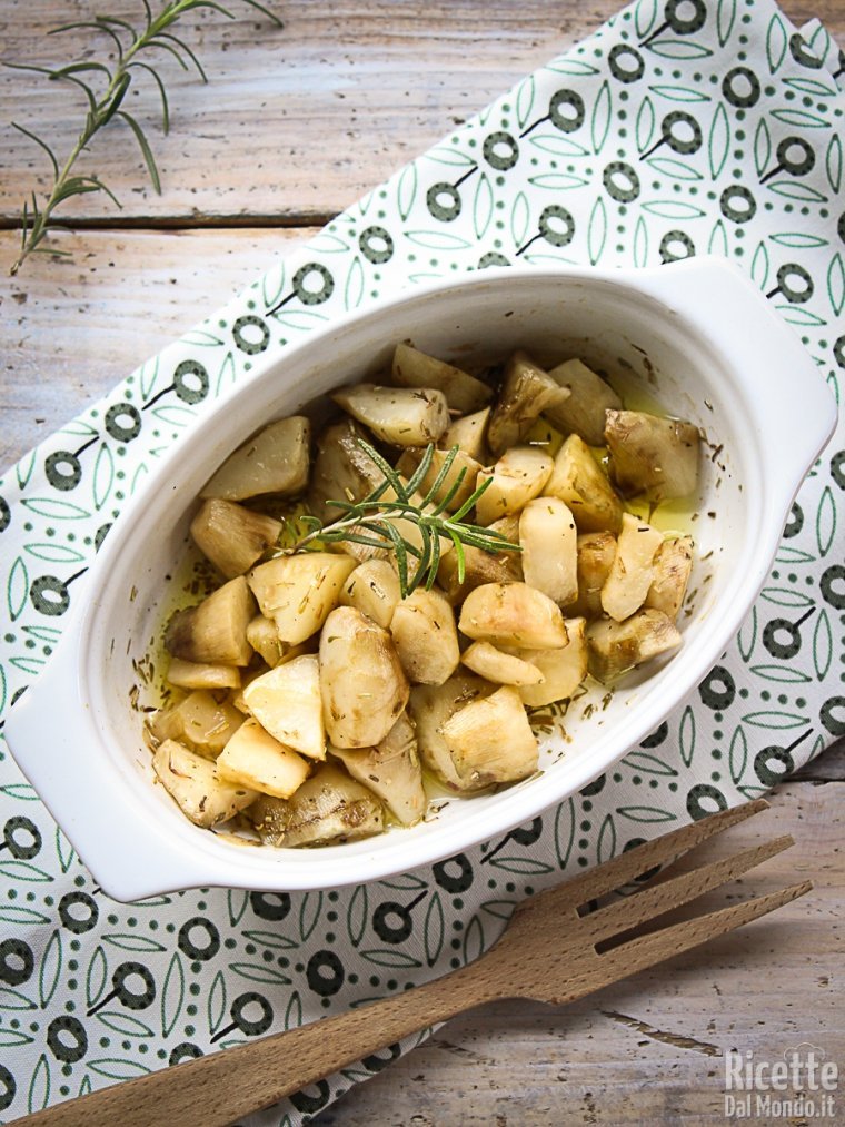 Ricetta topinambur al forno