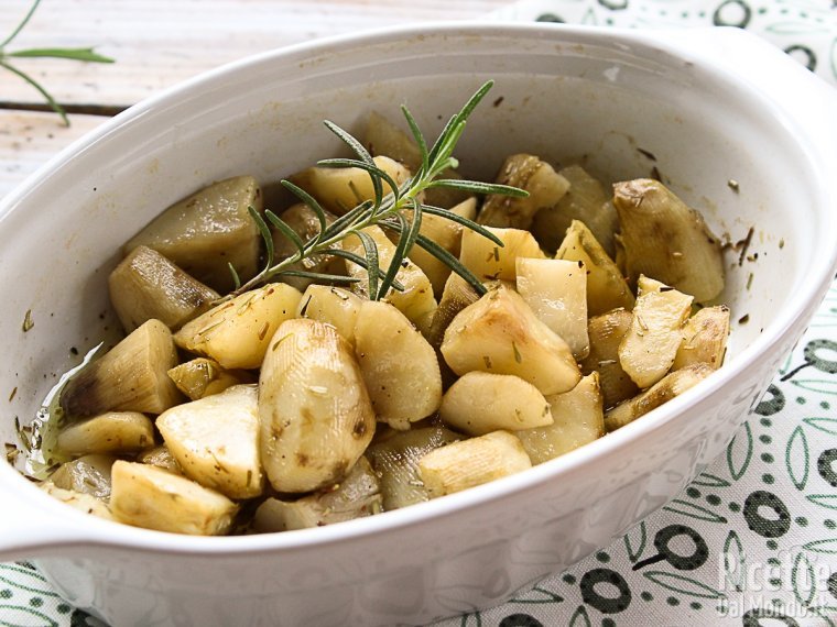 Topinambur al forno. La ricetta semplice e versatile!