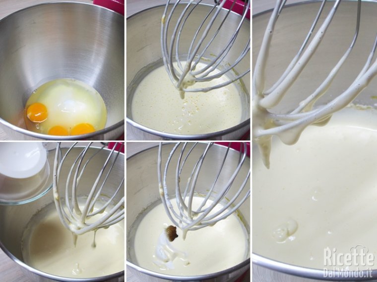 Lavorare gli ingredienti liquidi