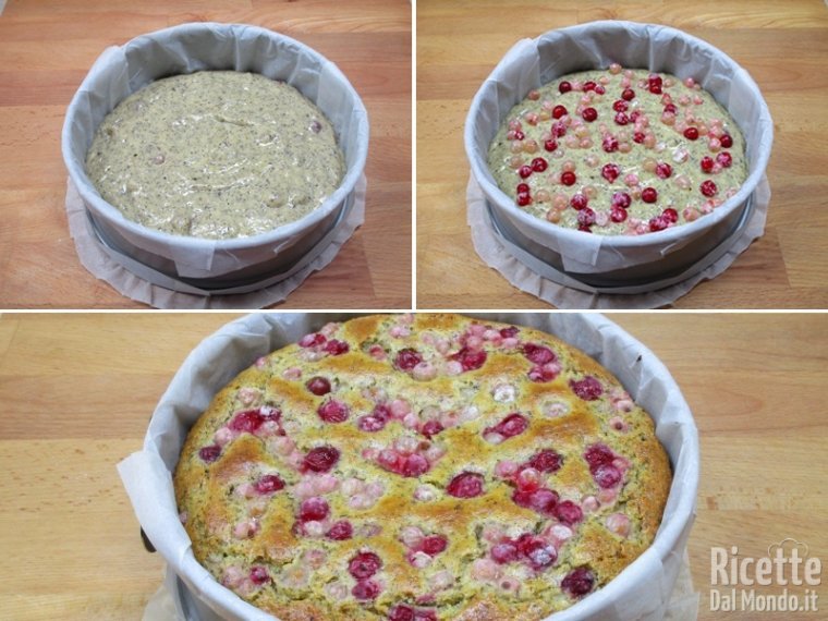 Cuocere la torta in forno caldo