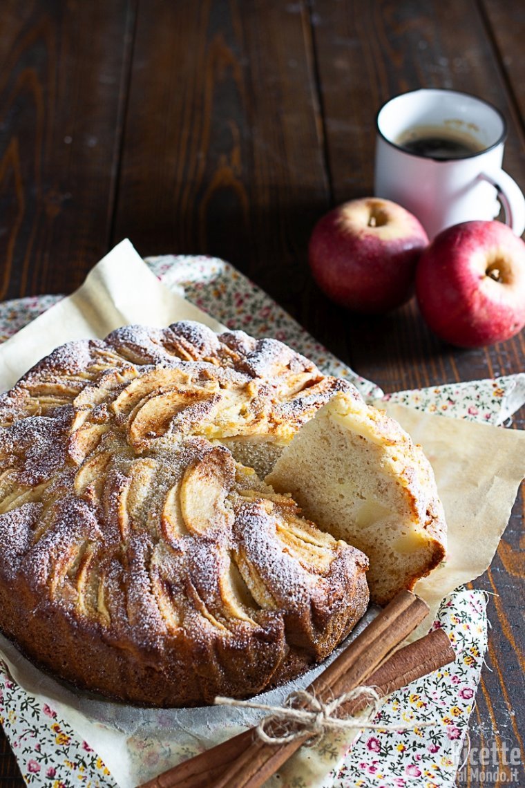 Ricetta torta di mele senza burro