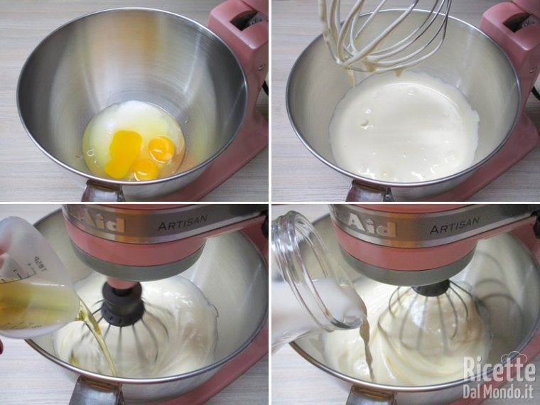 Lavorare gli ingredienti liquidi