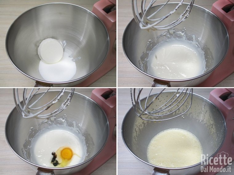 Lavorare gli ingredienti liquidi