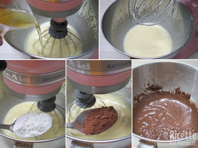 Incorporare gli ingredienti secchi