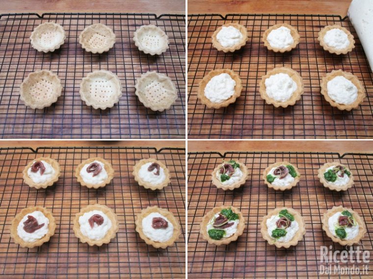 Farcire le tartellette