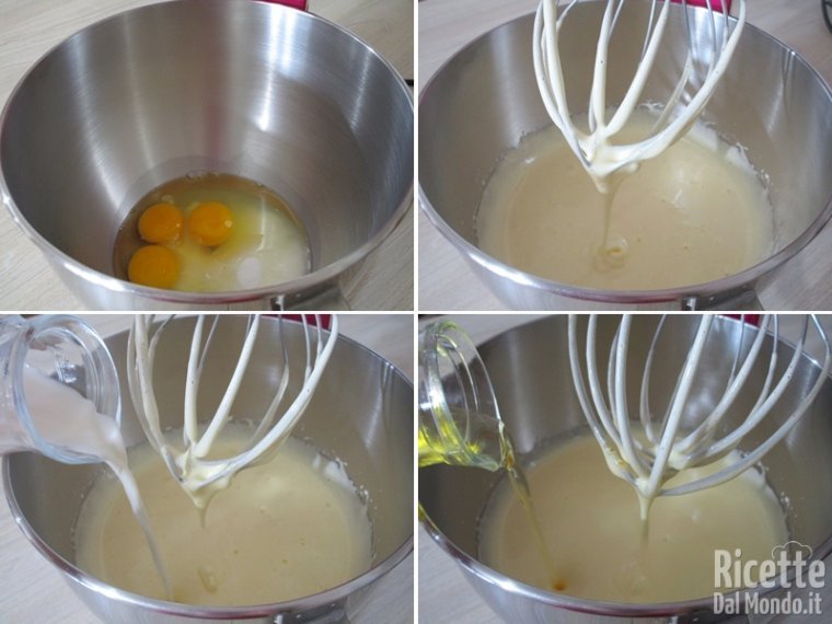 Lavorare gli ingredienti liquidi