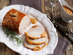 Arista di maiale al vino bianco