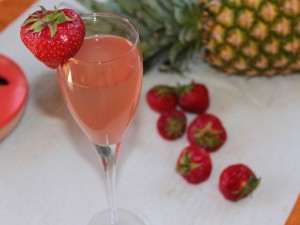 Ricetta Aperitivo Martini e Fragola