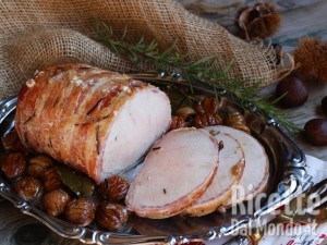 Ricetta Arrosto di maiale con castagne
