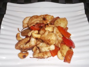 Ricetta Bocconcini di Pollo con Peperoni e Zenzero