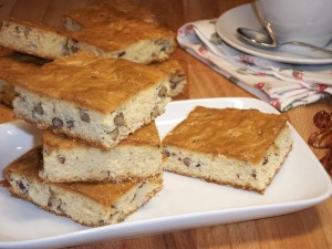 Ricetta Blondies alle Noci Pecan