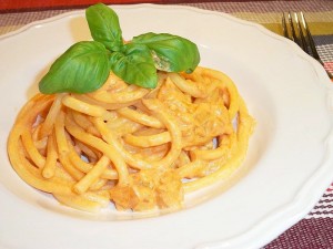 Bucatini in Salsa Rosa