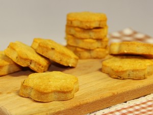 Ricetta Biscotti salati al Rosmarino e Timo