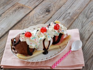 Ricetta Banana split