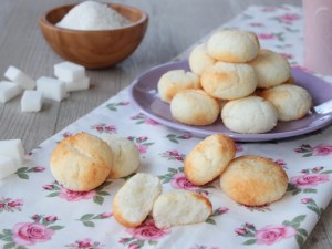 Ricetta Biscotti al Cocco morbidi