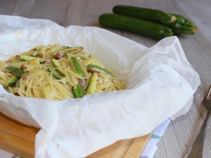 Ricetta Bavettine al cartoccio