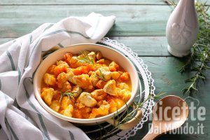 Ricetta Bocconcini di pollo con la zucca. Morbidi e saporiti!