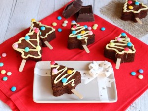 Ricetta Brownies Albero di Natale