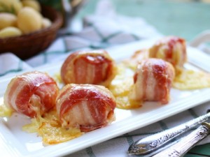 Bocconcini di patate e bacon