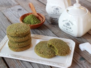 Ricetta Biscotti al tè matcha