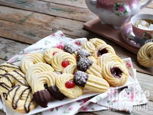 Ricetta Biscotti di frolla montata