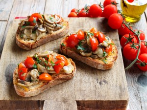 Ricetta Bruschette ai funghi