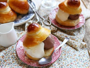 Ricetta Brioche col gelato