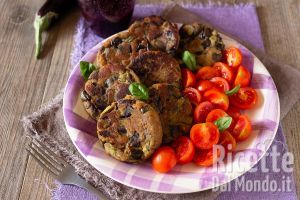 Ricetta Burger di melanzane. La ricetta semplice per dei burger vegetariani golosissimi!