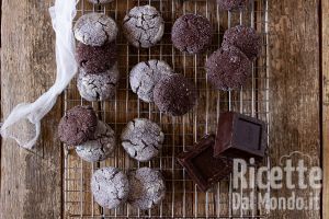 Ricetta Biscotti al cioccolato morbidi