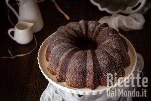 Ricetta Bundt cake caffè e cioccolato, soffice che si scioglie in bocca