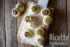 Ricetta Biscotti ovis mollis farciti. La pasta frolla morbida che si scioglie in bocca!