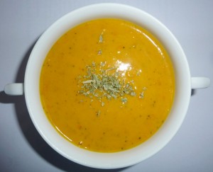 Ricetta Crema di Zucca con Erba Cipollina