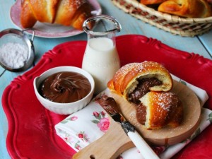 Ricetta Croissant alla Nutella