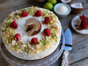 Ricetta Cheesecake al cocco