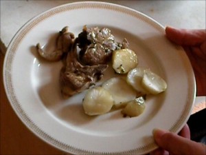 Ricetta Costolette di Agnello ai Topinambur