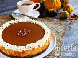 Ricetta Cheesecake alla zucca