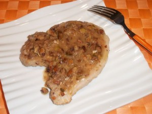 Costolette di Maiale ai Pistacchi