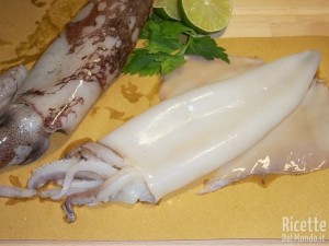 Come pulire i Calamari