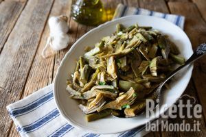 Ricetta Carciofi trifolati, cotti in umido in padella!