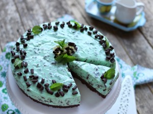 Ricetta Cheesecake alla menta