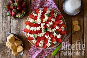 Ricetta Crostata di ricotta e fragole, semplice e veloce!