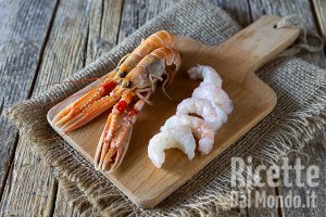 Ricetta Come pulire e aprire gli scampi