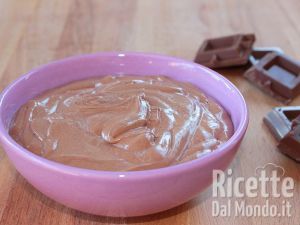Ricetta Crema Ganache al Cioccolato al Latte