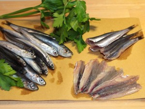 Ricetta Come pulire le Alici