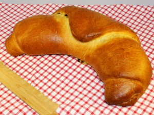 Ricetta Cornettone rustico Prosciutto e Provola