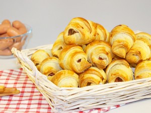 Ricetta Cornettini salati ai Wurstel